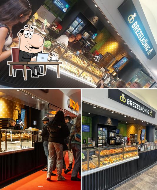 Dai un'occhiata agli interni di Brezelkönig Lugano Via Nassa