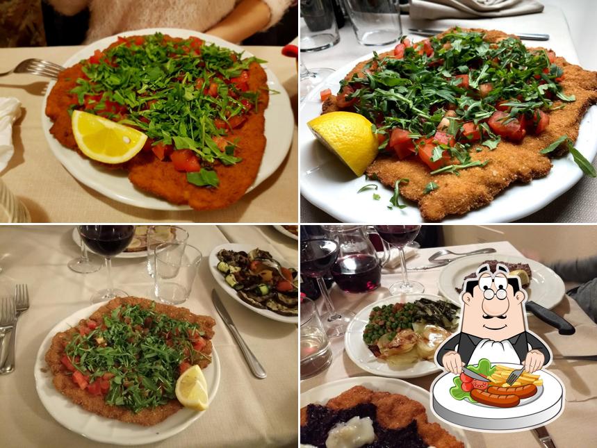 Cibo al Trattoria alla Colonna