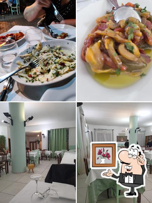 La immagine della interni e cibo di Ristorante Cappuccini