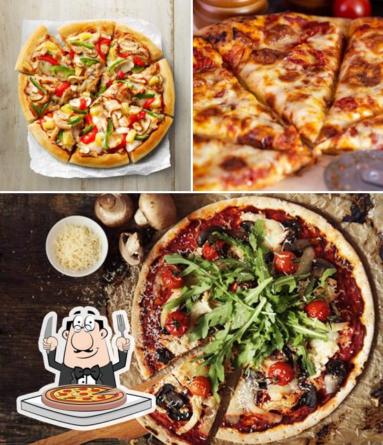 Get pizza at The London Shakes