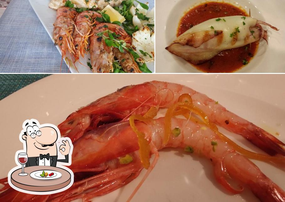 Platti al Trattoria del Pesce