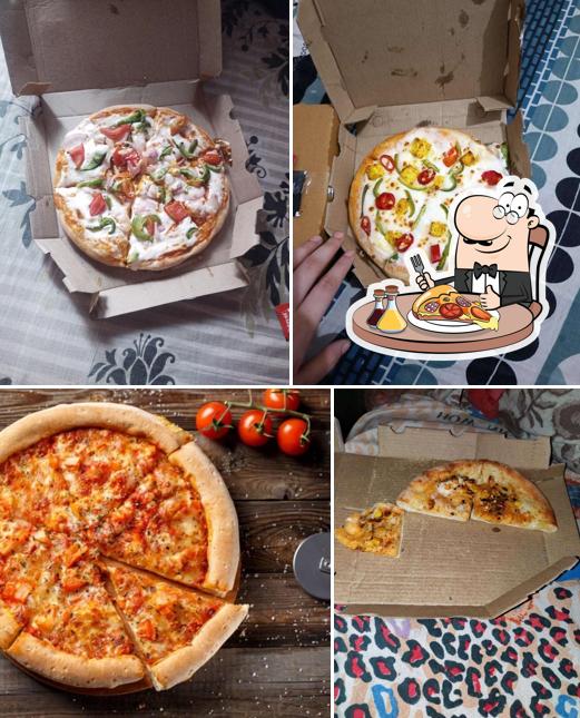 Order various kinds of pizza