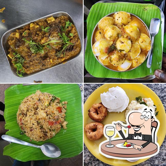 Meals at Hotel Thagappan Sami - Pure Vegetarian