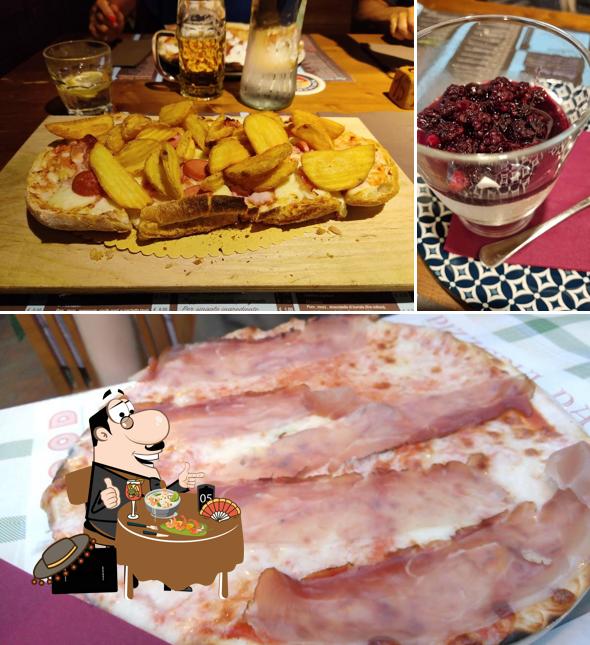 Platti al Pizzeria Da Denis