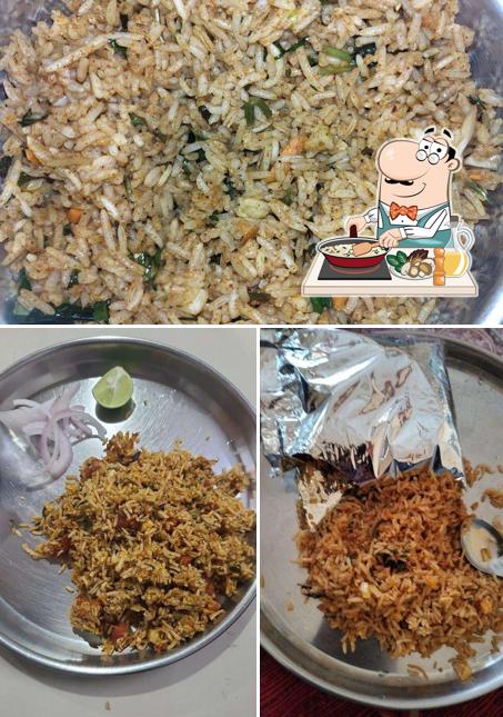 Fried rice at Karthik Kitchen