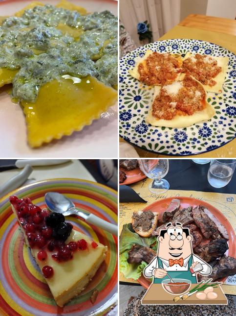 Ravioli al Trattoria La Merenda