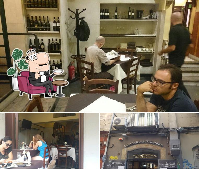 La foto di interni e esterno da Lombardi a Santa Chiara