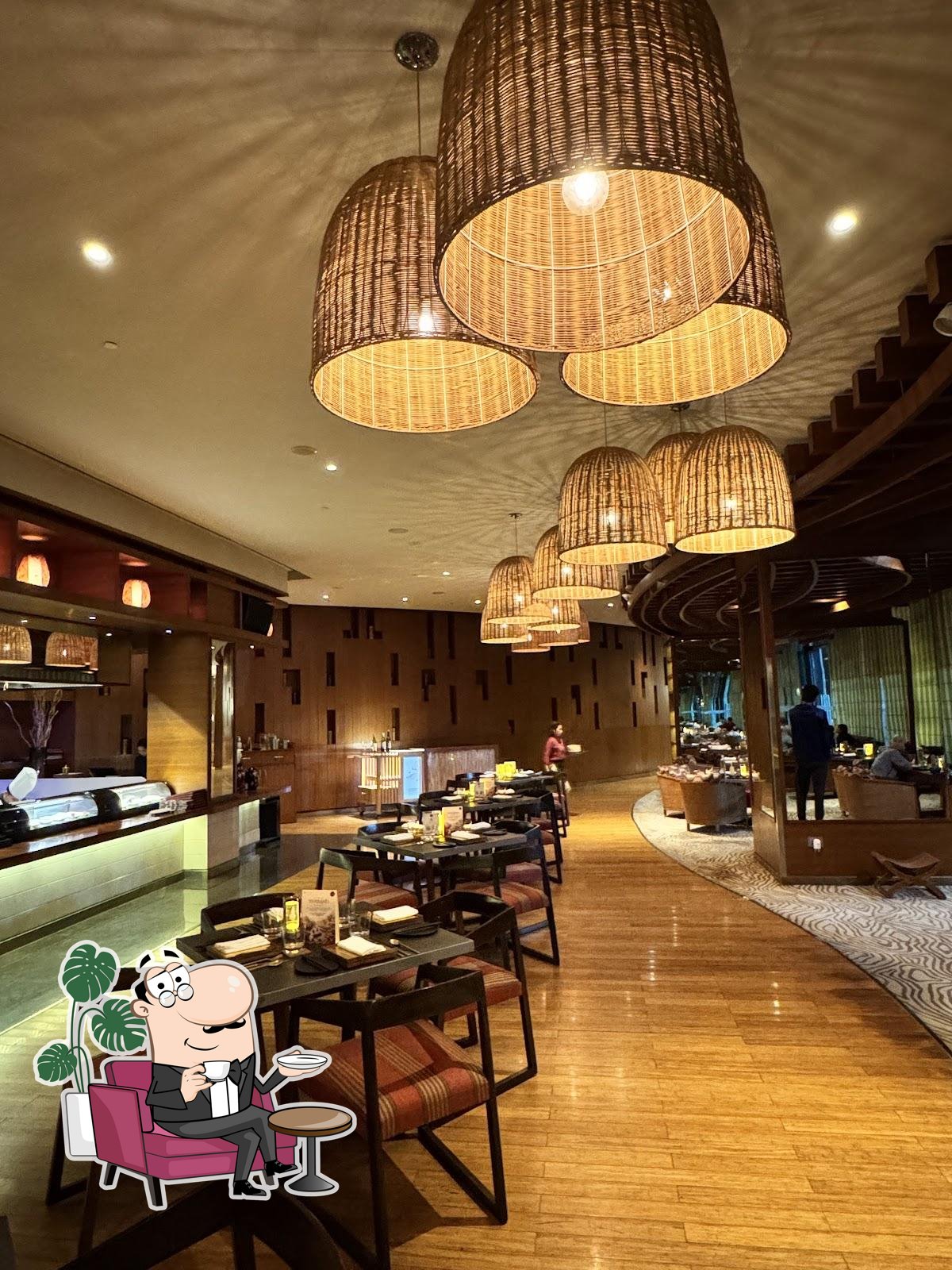 The interior of Honk.