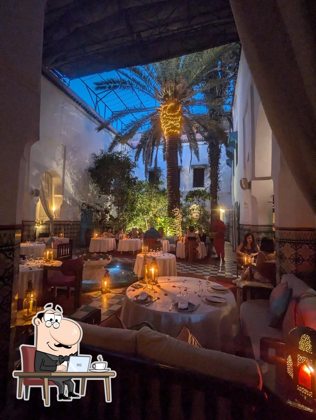 L'intérieur de Dar Marjana.