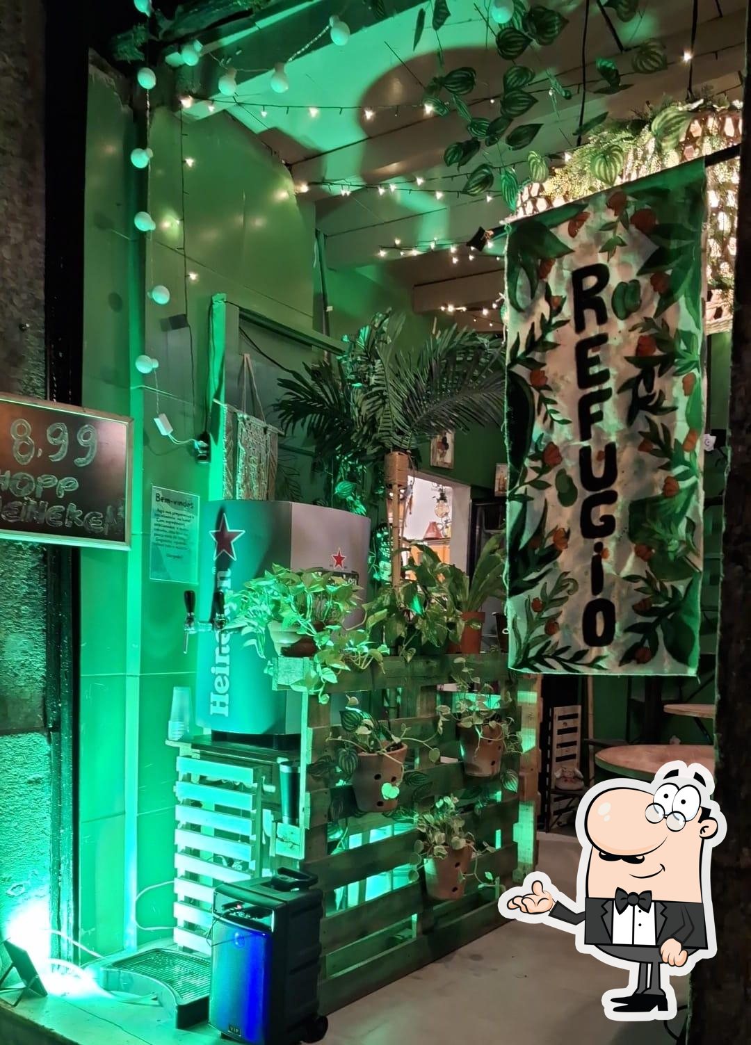 O interior do Beco do Rato.