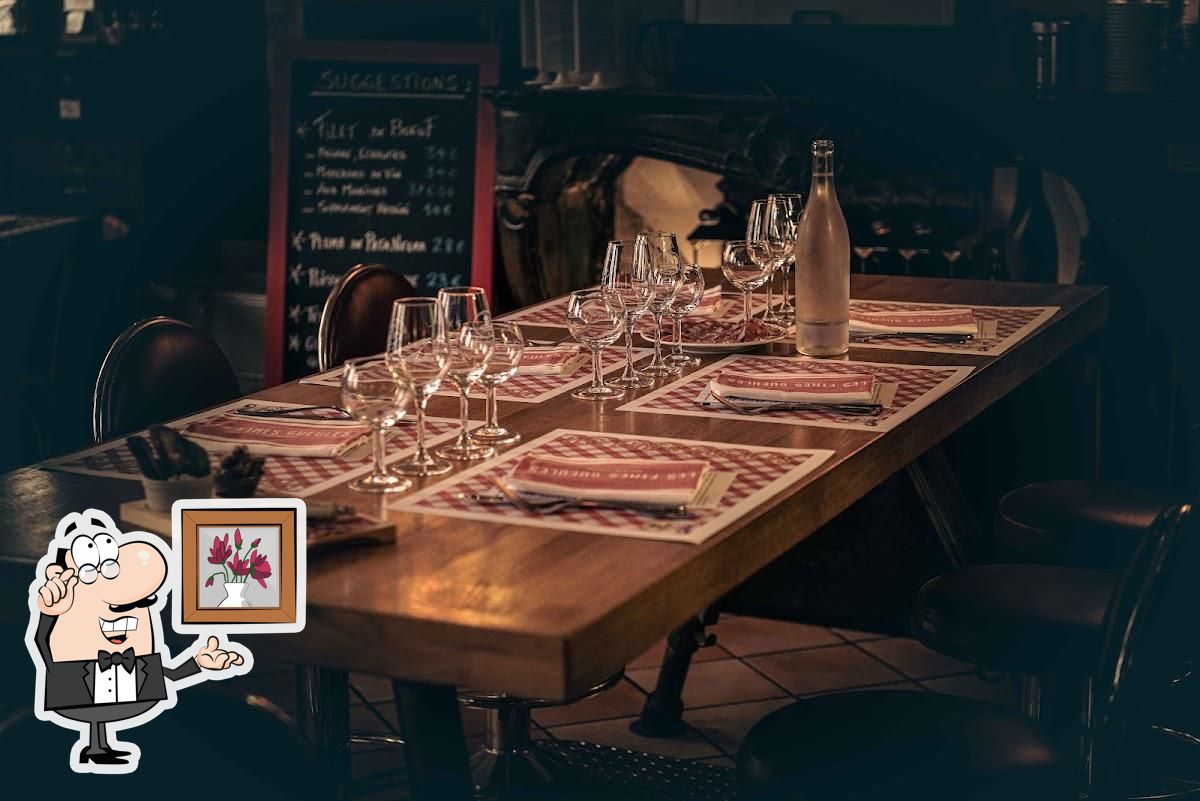 L'intérieur de Les Fines Gueules.