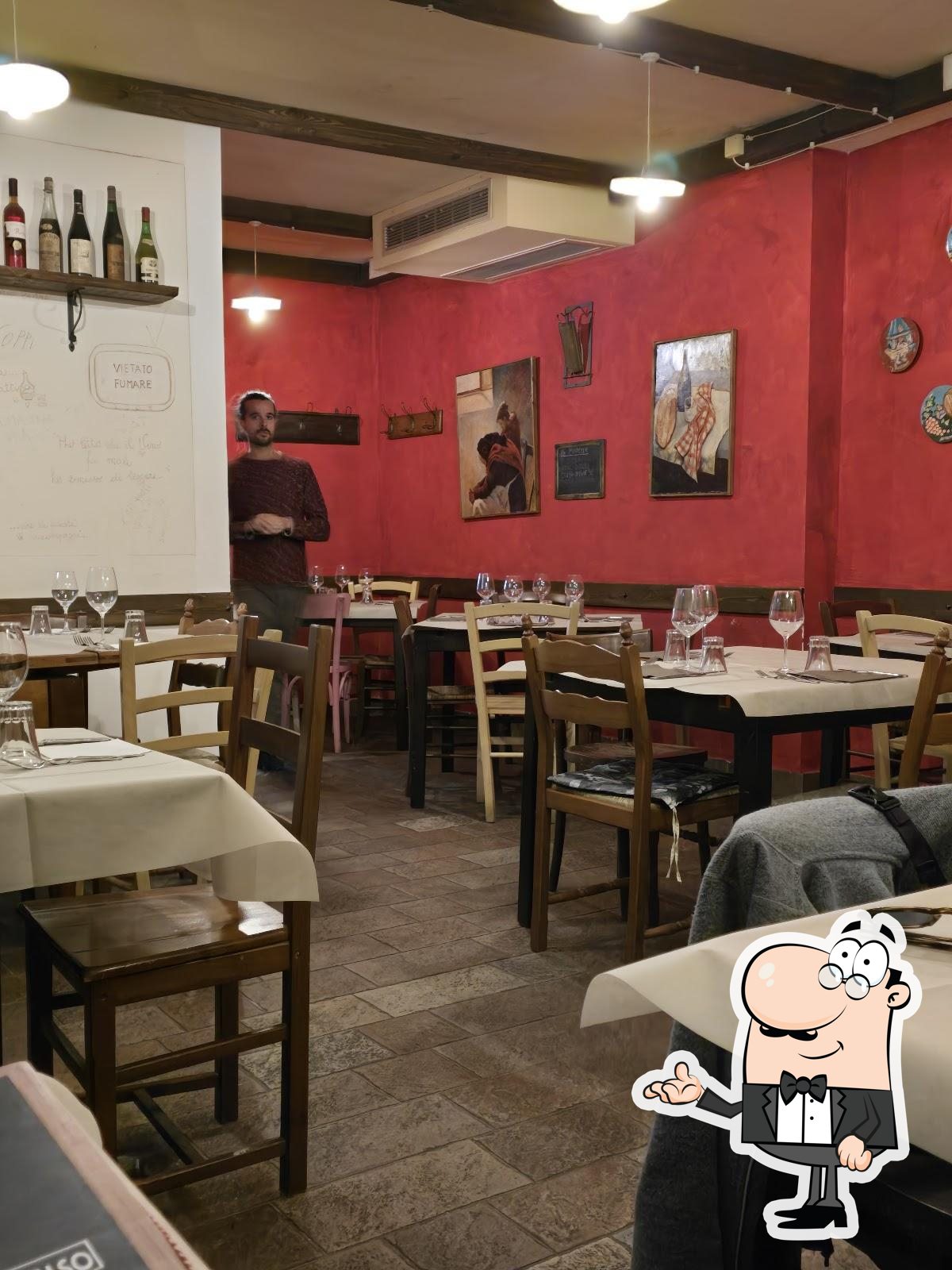 Dai un'occhiata agli interni di Osteria del Mercato.