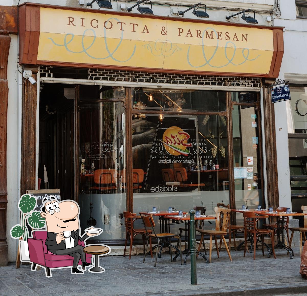 Découvrez l'intérieur de Ricotta et Parmesan.