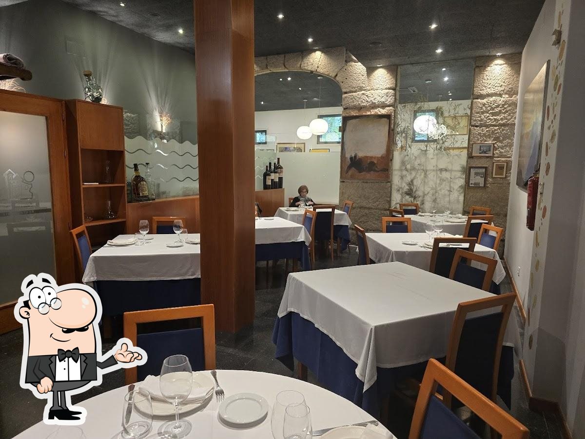 El interior de Restaurante Casa Moncho.