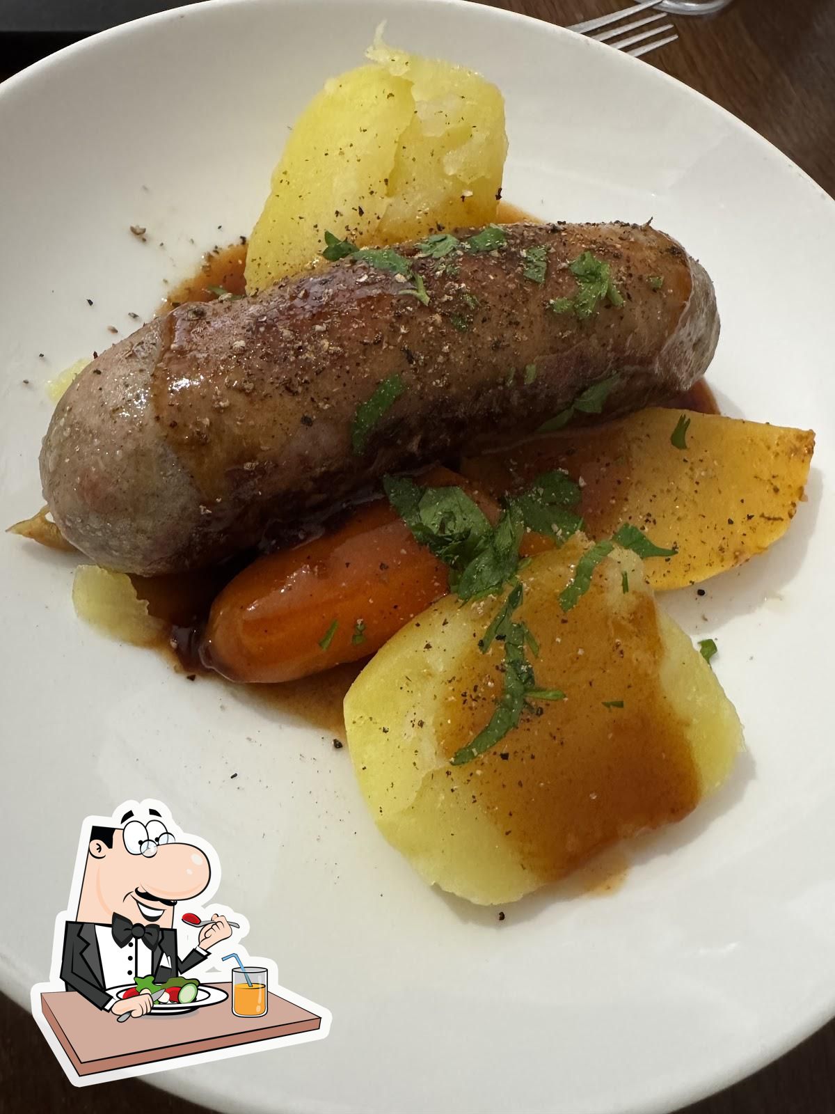 Plats à Restaurant Le 58.