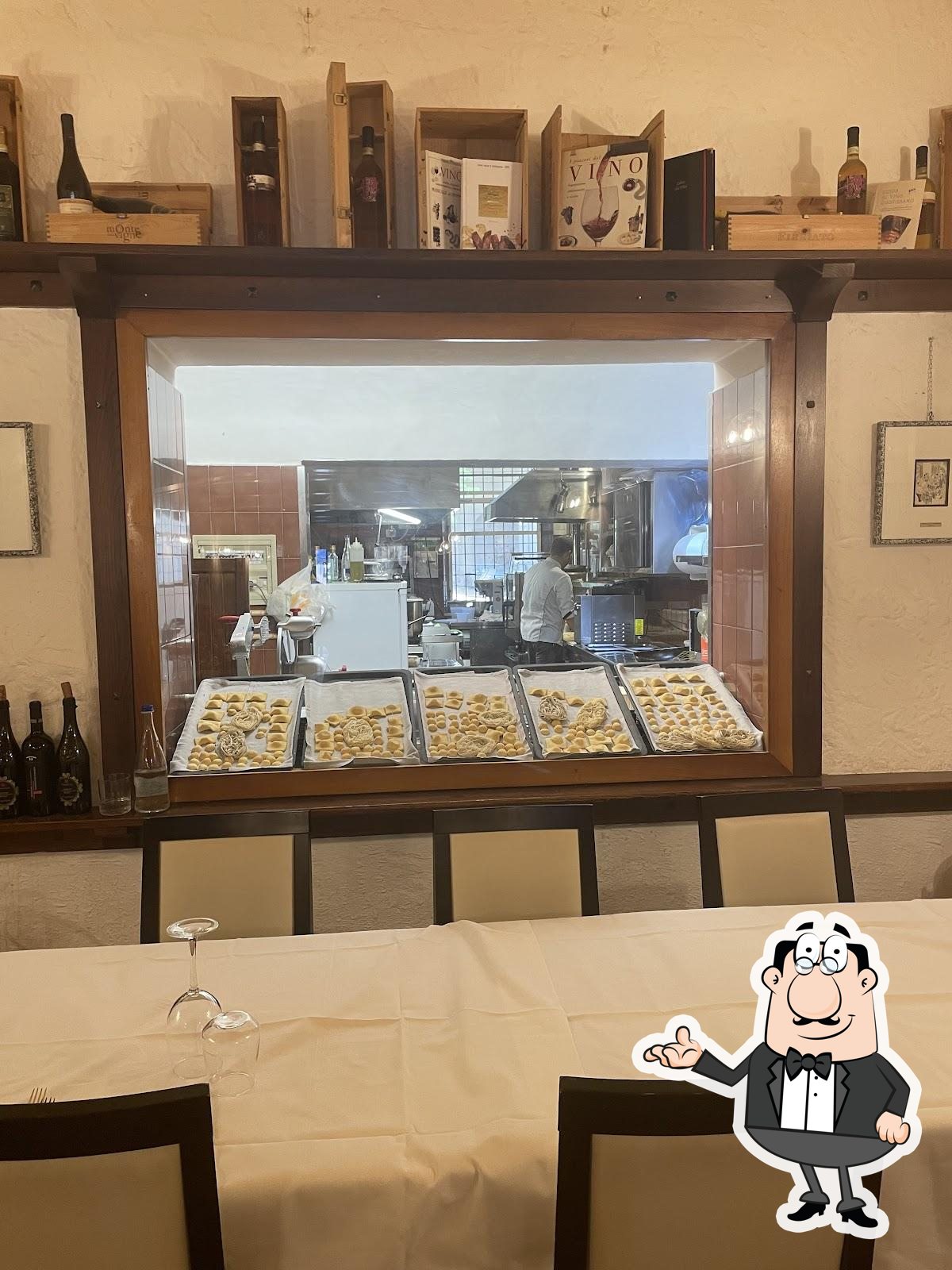Gli interni di Ristorante La Greppia Parma.
