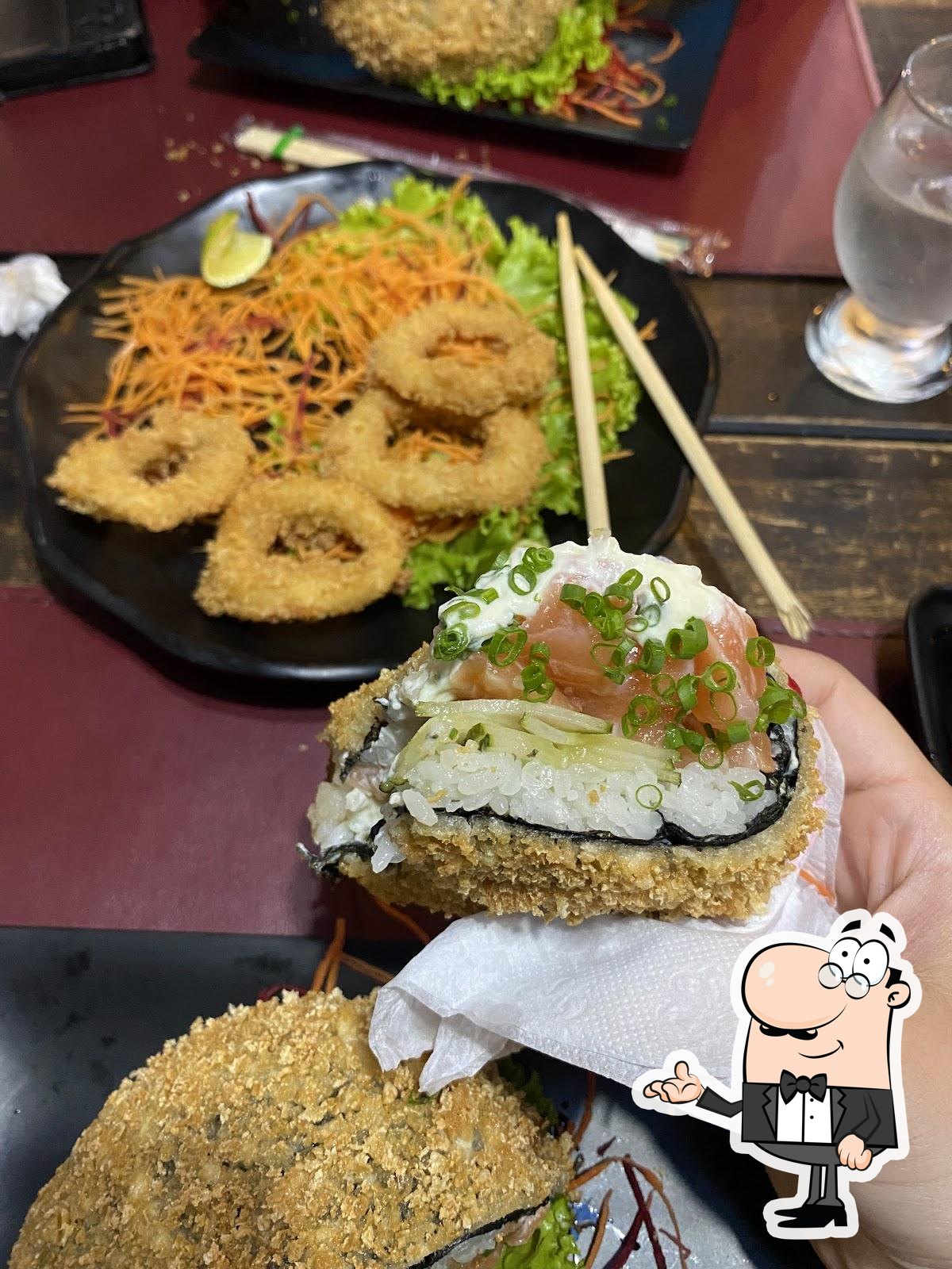 O interior do Matsuri Sushi Bar Parque Dez.