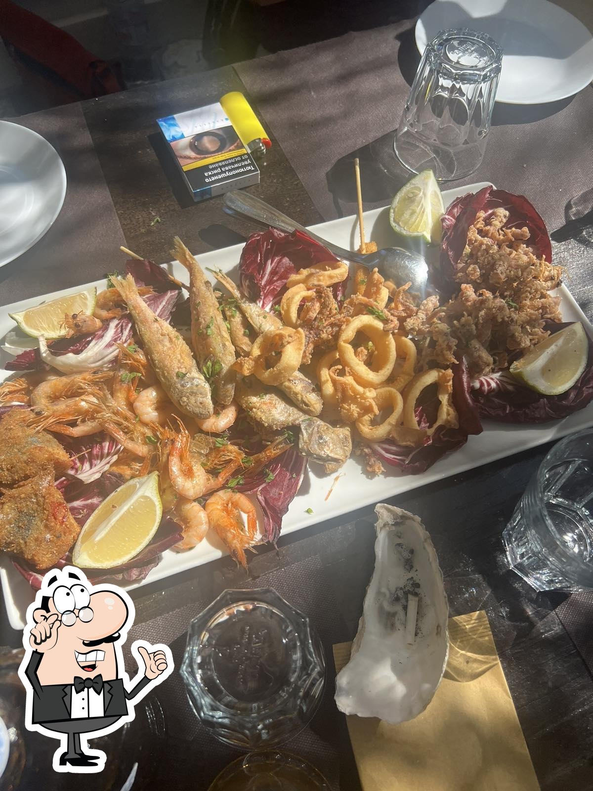 Gli interni di Ristorante La Baracca.