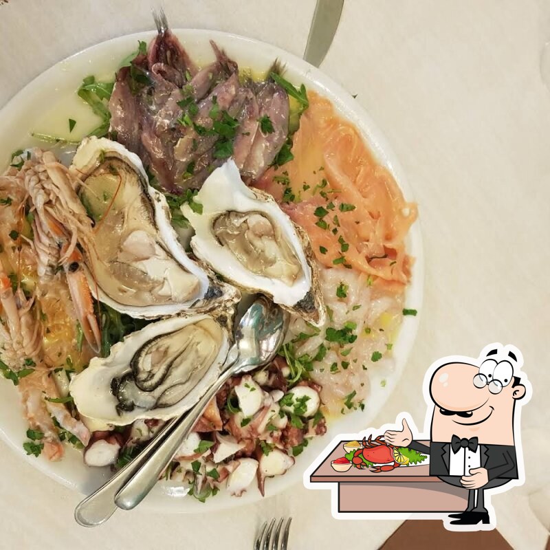 Prenditi la cucina di mare a CU A VOLI COTTA CU A VOLI CRURA Osteria tipica siciliana.