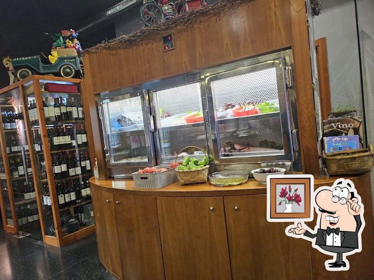 El interior de Restaurante Casa Moncho.