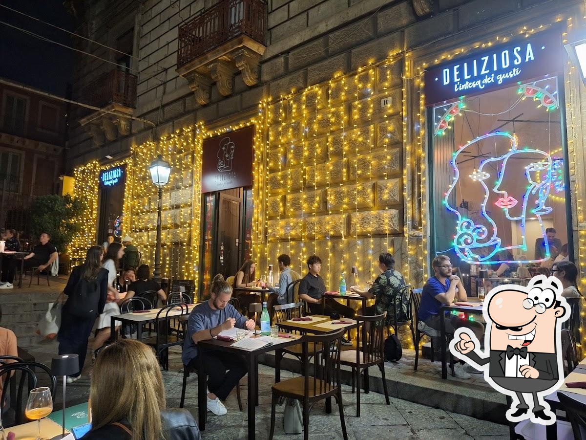 Dai un'occhiata agli interni di Deliziosa cucina siciliana.
