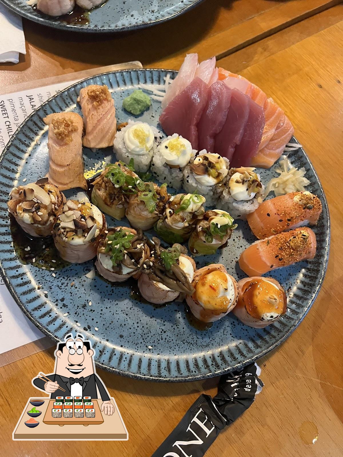 Sushi é a culinária tradicional Japonesa.
