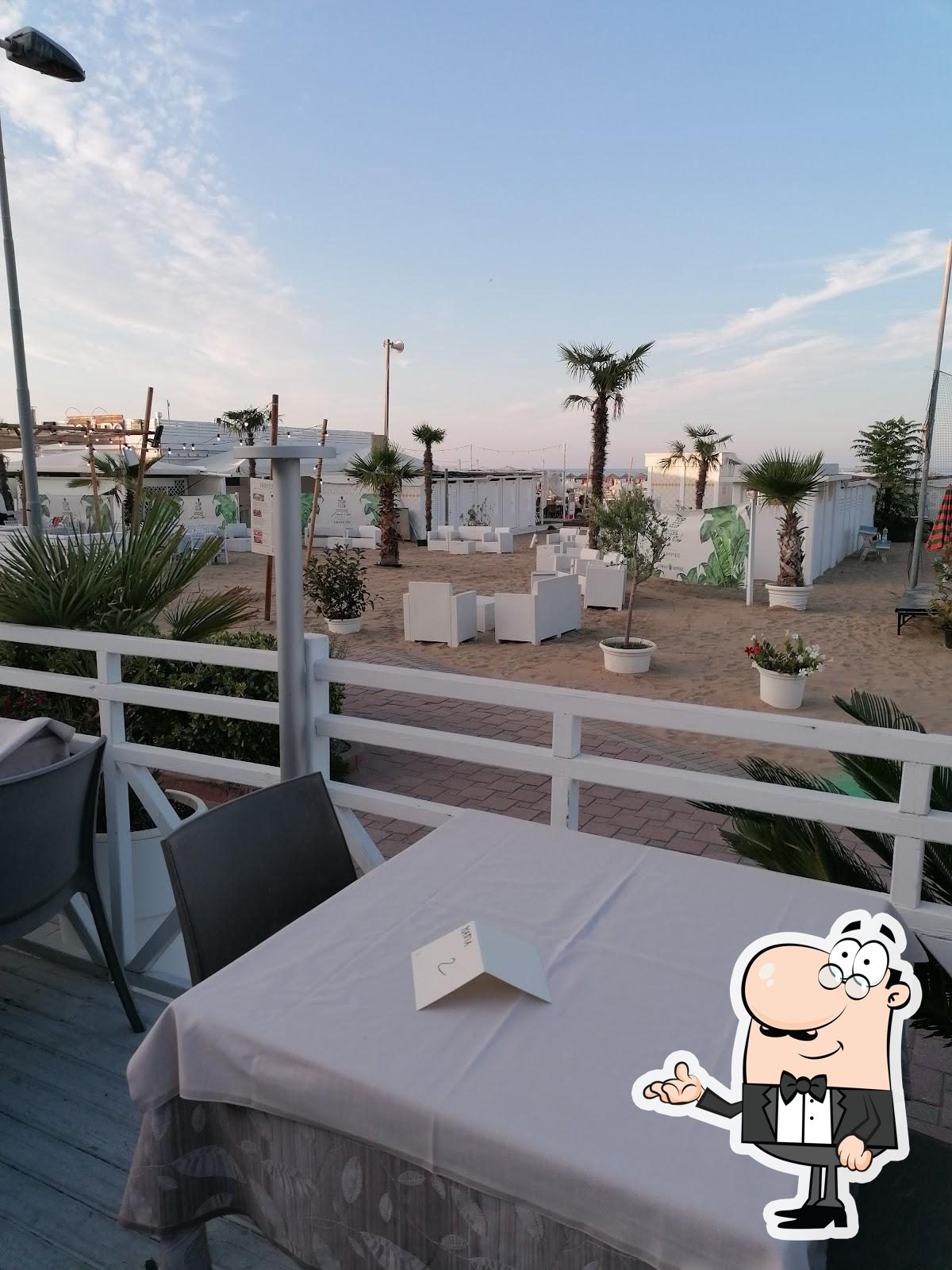 Gli interni di Ristorante Frontemare Rimini.