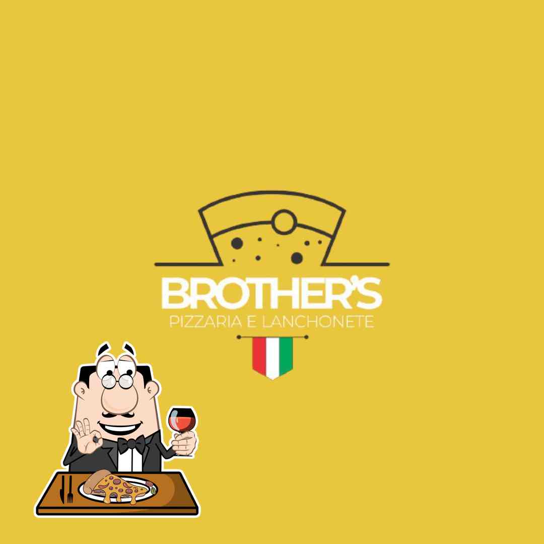 Consiga pizza no Brothers pizzaria e lanchonete.