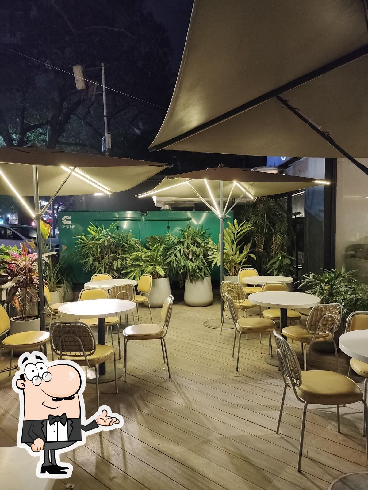 The interior of SMOOR Lounge - Indiranagar.