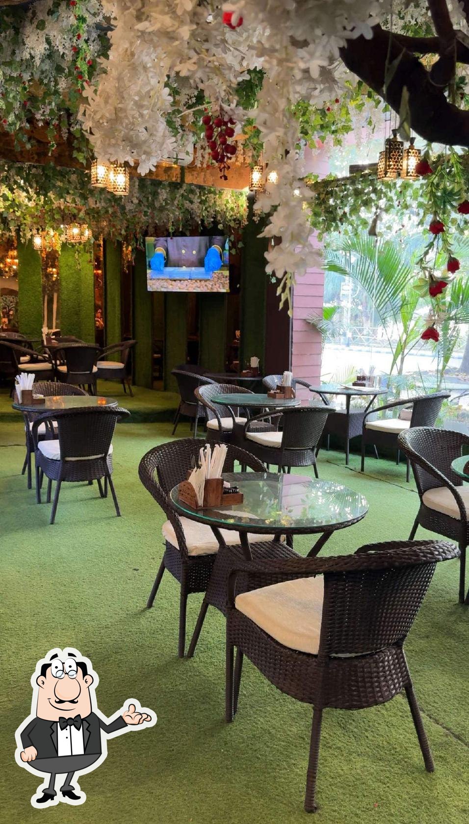 Take a seat at one of the tables at Criollo by Craft Coffee.