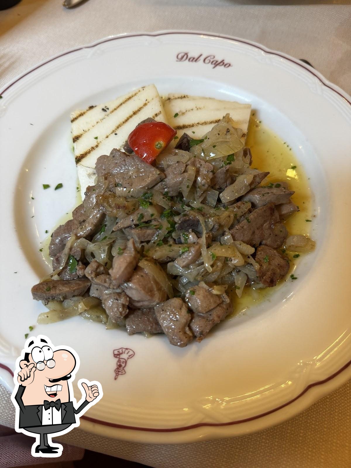 Siediti a un tavolo di Osteria dal Capo.