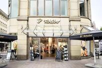 Tchibo shop with coffee bar