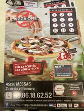 Pizza one messas