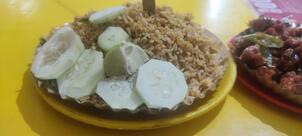 Egg rice shop