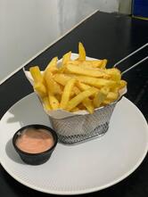 Lingua na brasa espetos