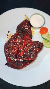 Charcoal grill cafe