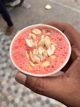 Nani summer special badam milk shop