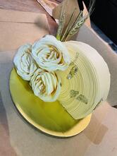 The rainbow cake