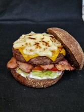 Rodizio de mini hambúrguer Black sheep burguer
