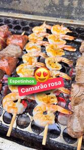 Espetaria Forte Camarão Rosa - Espeto