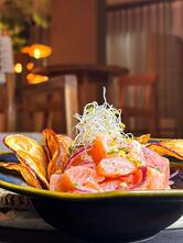 Raw Poke Sushi