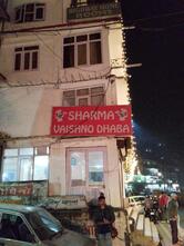 Sharma Prem Vegetarian Food.