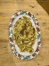 Basilico, pizza, cibo, cose, beverage
