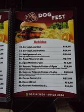 Dog Fest lanches