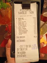 PIZZERIA TAVOLO 117