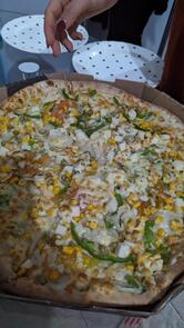 Sabor da Pizza Burguer