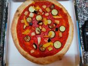 Dom pè pizza e hamburger