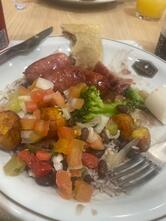 Restaurante senzala porções