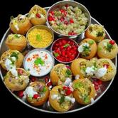 Delicious chat platter