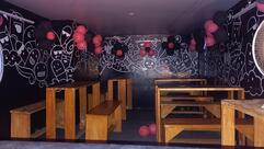 Cafe black spoon